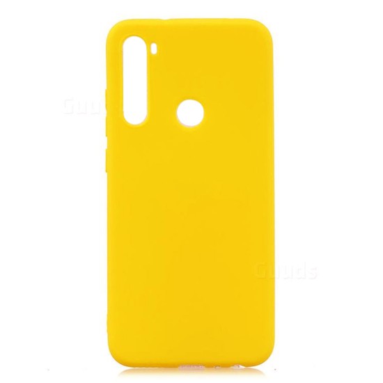 Silicone Case for Samsung Galaxy A21 Yellow